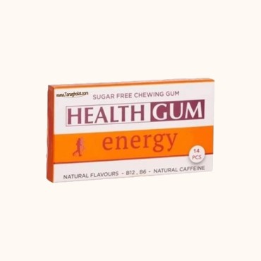آدامس healthgum مدل انرژی بدون شکر 27 گرمی