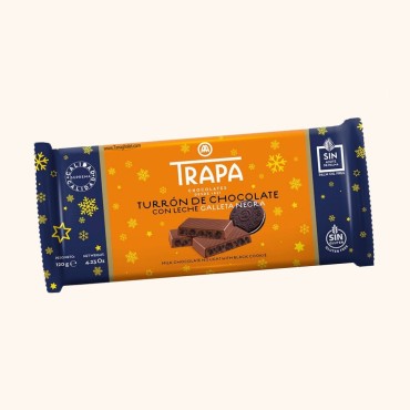 شکلات شیری تراپا بدون گلوتن با تکه های کوکی شکلاتی 120 گرمی