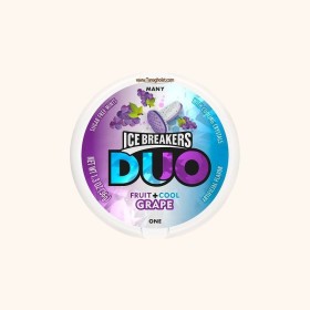 قرص خوشبوکننده دهان آیس برکرز بدون شکر با طعم انگور 42 گرمی