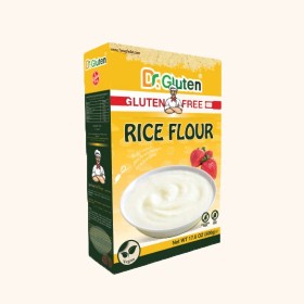 آرد برنج دکتر گلوتن بدون گلوتن و لاکتوز و وگان 500 گرمی