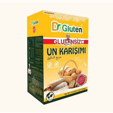 آرد میکس دکتر گلوتن بدون گلوتن و لاکتوز و وگان یک کیلویی