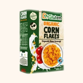 کورن فلکس دکتر گلوتن ارگانیک بدون گلوتن و لاکتوز و وگان 200 گرمی