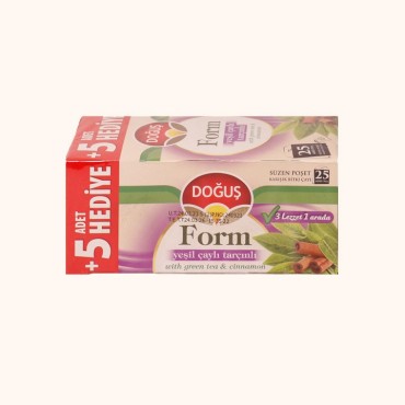 چای لاغری دوغوش چای سبز و دارچین