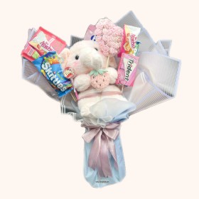 پک کادویی مدل دسته گل کد 70264