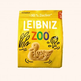 بیسکویت لیبنیز مدل باغ وحش با 30% شکر کمتر 125 گرمی