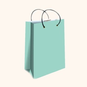 ساک کادویی متوسط طولی سایز 3 طرح اقیانوسی ساده