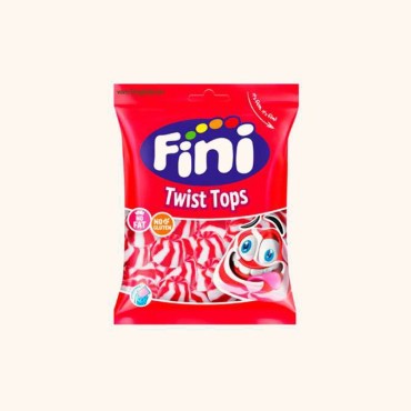 پاستیل فینی بدون گلوتن و بدون چربی مدل توپ پیچی(Twist Tops) 90 گرمی