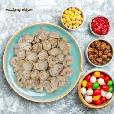 شیرینی لطیفه موگه بدون گلوتن 230 گرمی