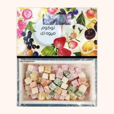 لوکوم بدون گلوتن میوه ای 480 گرم