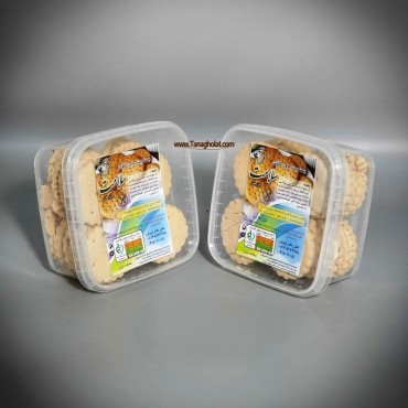 بیسکویت کرمدار بدون گلوتن سلامت با طعم موز 250 گرمی