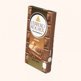 شکلات شیری فررو روشر با طعم فندقی 90 گرمی