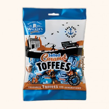 بسته تافی واکرز کارامل نمکی بدون گلوتن 150 گرمی