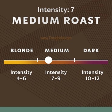 کپسول قهوه استارباکس اینتنسیتی 7 مدل پیک پلیس روست 53 گرمی