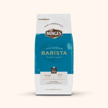 دانه قهوه مینگس مدل باریستا یک کیلویی