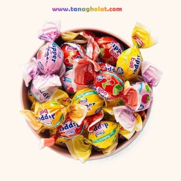 تافی مغزدار بدون گلوتن دیپر بال ویدال 70 گرمی