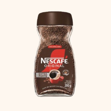 قهوه فوری بدون گلوتن نسکافه اورجینال اکسترا فورته 200 گرمی
