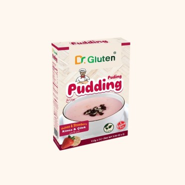 پودینگ کینوا و توت فرنگی بدون گلوتن دکتر گلوتن 224گرمی