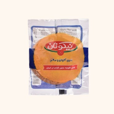 کلوچه چندغله نیکونان بدون گلوتن و ارگانیک وانیلی 50 گرمی