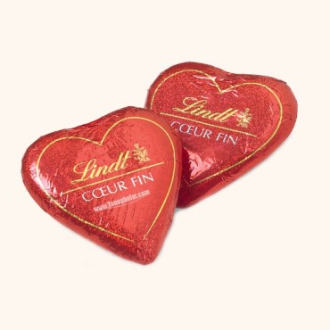 شکلات 24گرمی لینت مدل قلبی