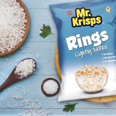 Mr. KRISPS rings lightly salted