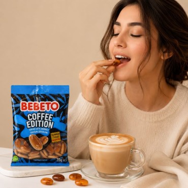 Bebeto Coffee Edition Coffee Latte 70gr