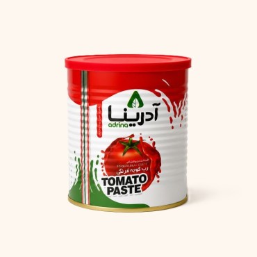رب گوجه فرنگی بدون گلوتن آدرینا قوطی فلزی