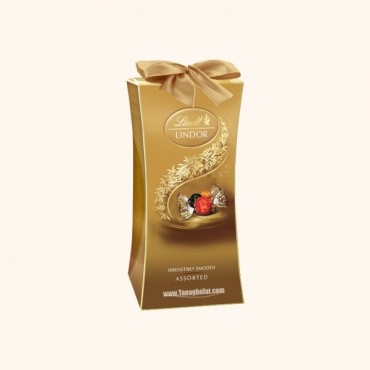 شکلات کادویی لینت مدل لیندور پیلار مخلوط 75 گرمی