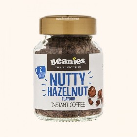 قهوه فوری بدون گلوتن و بدون شکر بینیز با طعم فندق