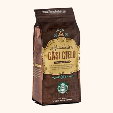 دانه قهوه استارباکس مدل CASI CIELO