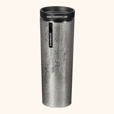 ماگ اکریلیک استارباکس با بدنه درخشان نقره ای 