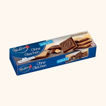 بیسکویت ویفری با روکش شکلات تخته ای بالسن