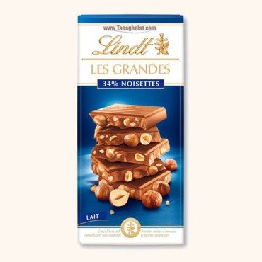 شکلات لینت مدل Les Grandes حاوی 34% فندق
