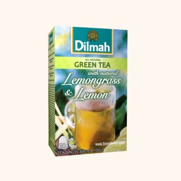 چای سبز با لیمو دیلما