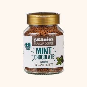 قهوه فوری بدون گلوتن و بدون شکر بینیز با طعم نعناع شکلات