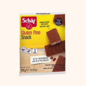 ویفر فندقی با روکش شکلات بدون گلوتن شار 