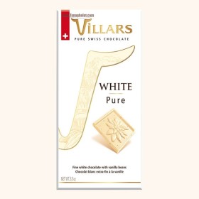 شکلات سفید خالص وانیلی ویلارس