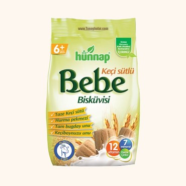 بیسکویت hunnap با شیر بز