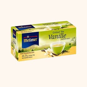 دمنوش چای سبز و وانیل 25 عددی مسمر