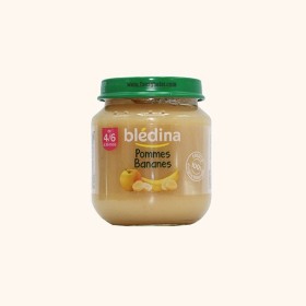 غذای بچه بدون گلوتن سیب و موز بلدین