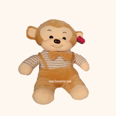 عروسک میمون با پاپیون 