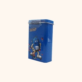 دراژه M&M'S قوطی فلزی آبی