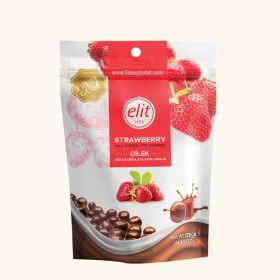 شکلات شیری الیت مدل دراژه توت فرنگی 