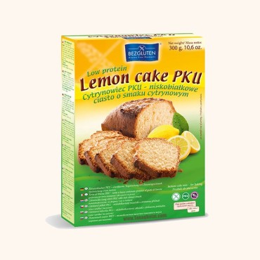 پودر کیک لیمویی بزگلوتن بدون گلوتن و کم پروتئین