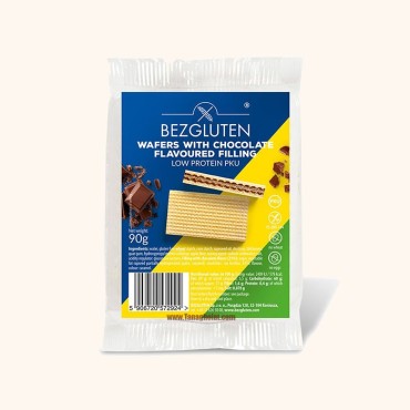 ویفر ساده بزگلوتن کم پروتئین و بدون گلوتن 