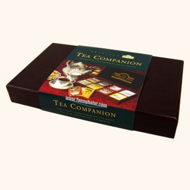 چای 48 عددی احمد جعبه چوبی کادویی