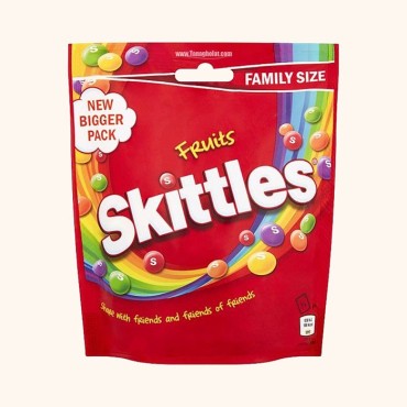 دراژه میوه ای 196 گرمی اسکیتلز 