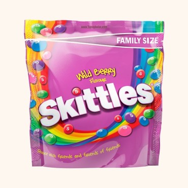 دراژه میوه ای 196 گرمی اسکیتلز میوه های جنگلی