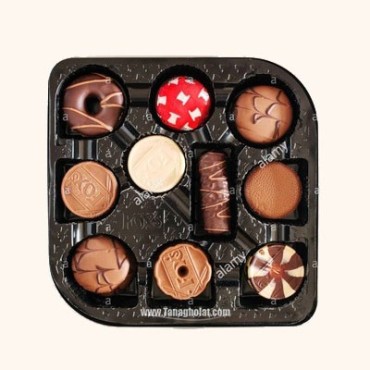 شکلات کادویی جعبه فلزی فوکس