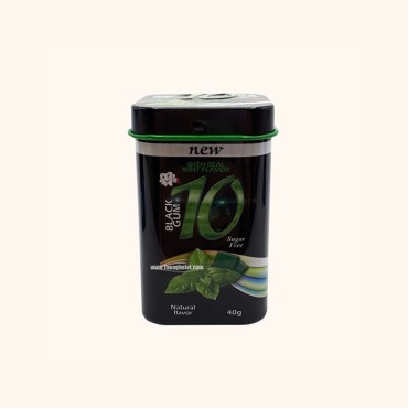 آدامس بلک گام 10 نعنایی بدون قند