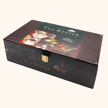 چای 80 عددی احمد جعبه چوبی کادویی